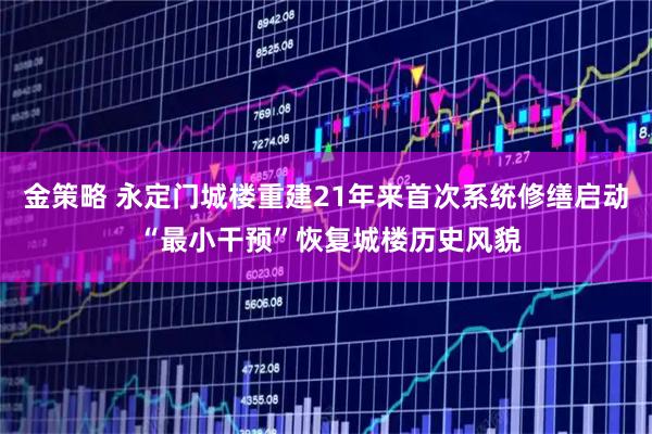 金策略 永定门城楼重建21年来首次系统修缮启动 “最小干预”恢复城楼历史风貌